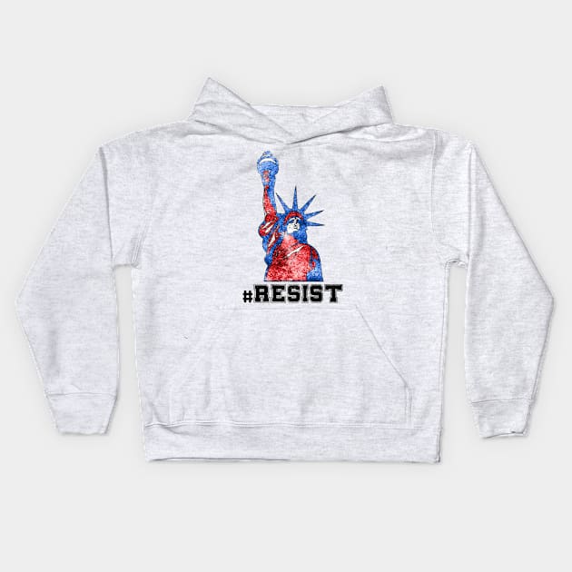 Resist Kids Hoodie by Spilled Ink